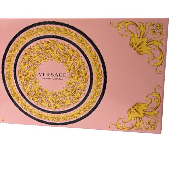 Versace Bright Crystal Perfume EMPTY Box Packaging As Is Display Storage Collect - Picture 6 of 7